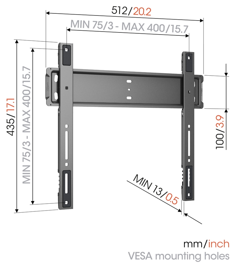 Vogel`s TVM 5505 zwart 3